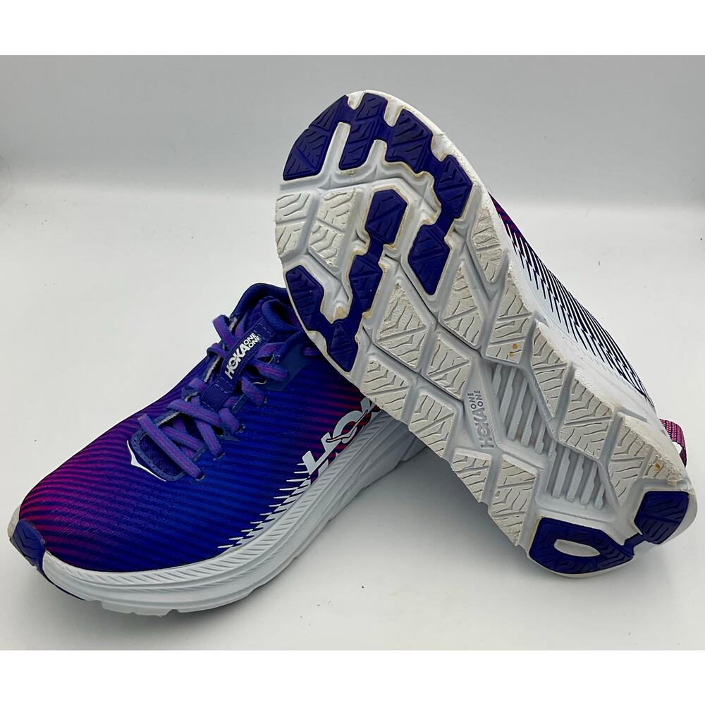 HOKA ONE ONE Rincon 2 Sz 8.5 Blue/Artic Ice Running Shoe - Picture 6 of 8